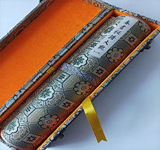 点军书画装裱案例